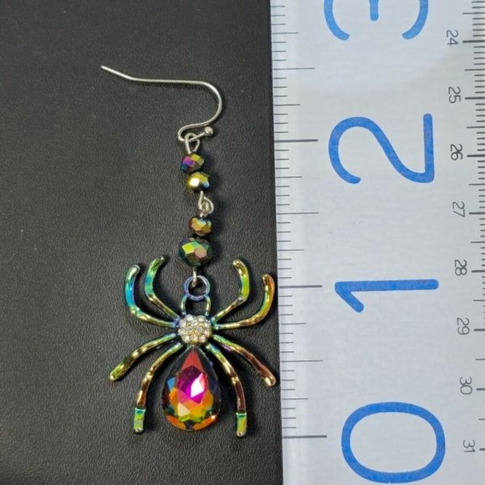 🎃 Spider Design Earrings‎ for Halloween (NWOT) - Picture 2 of 6